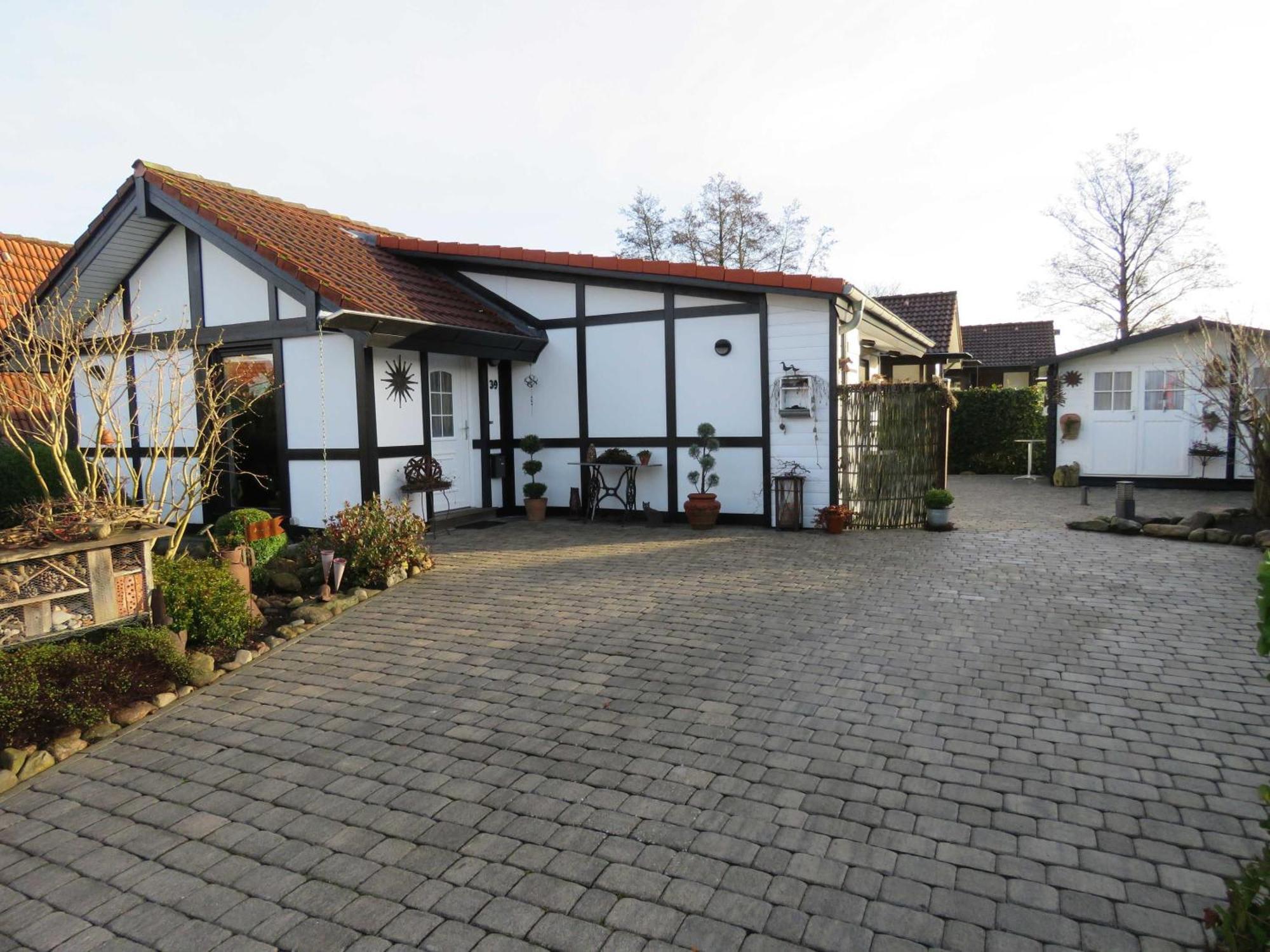 Premium-Ferienhaus Deichbluete Im Feriendorf Altes Land Twielenfleth Buitenkant foto