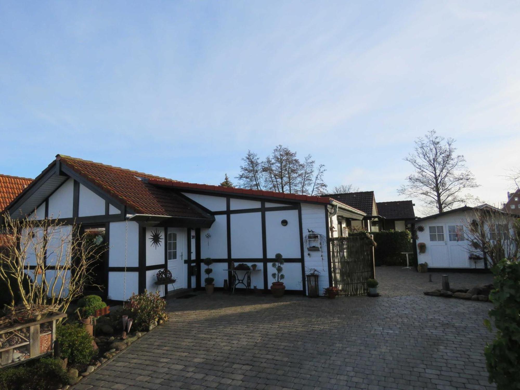 Premium-Ferienhaus Deichbluete Im Feriendorf Altes Land Twielenfleth Buitenkant foto
